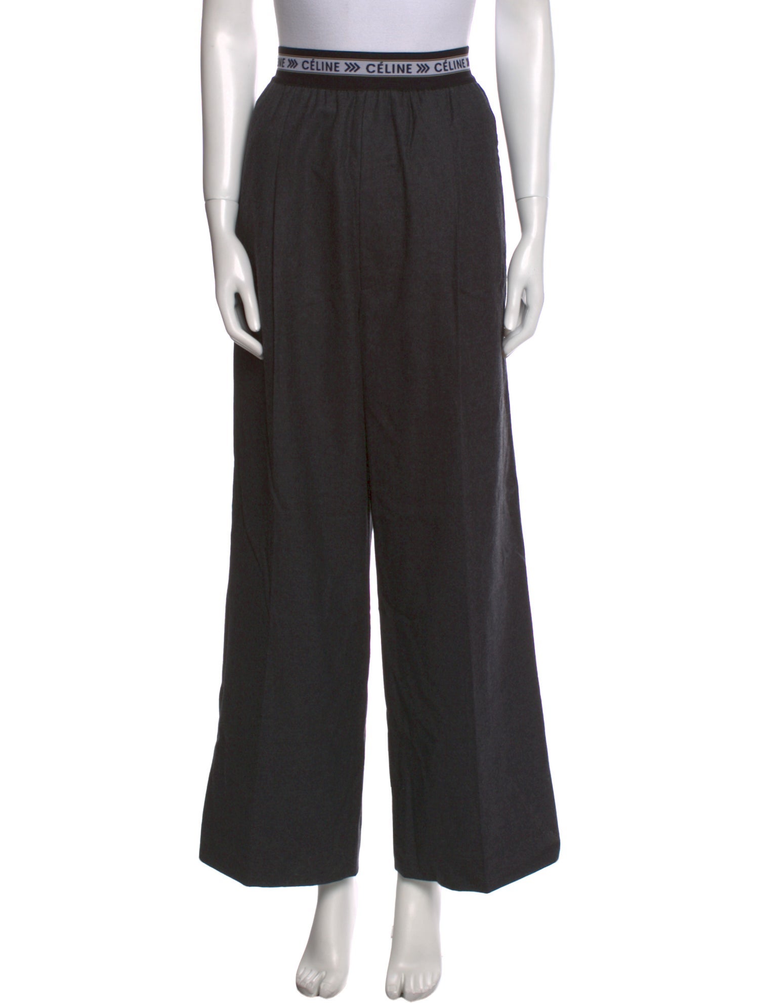 Celine Wool Wide Leg Pants